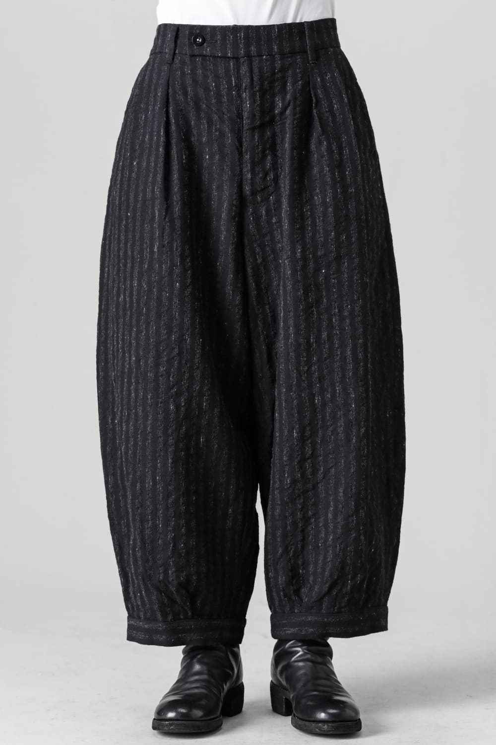 Tucked x 2 Trousers - Blurred Stripe