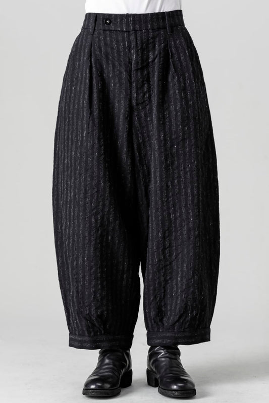 Tucked x 2 Trousers - Blurred Stripe