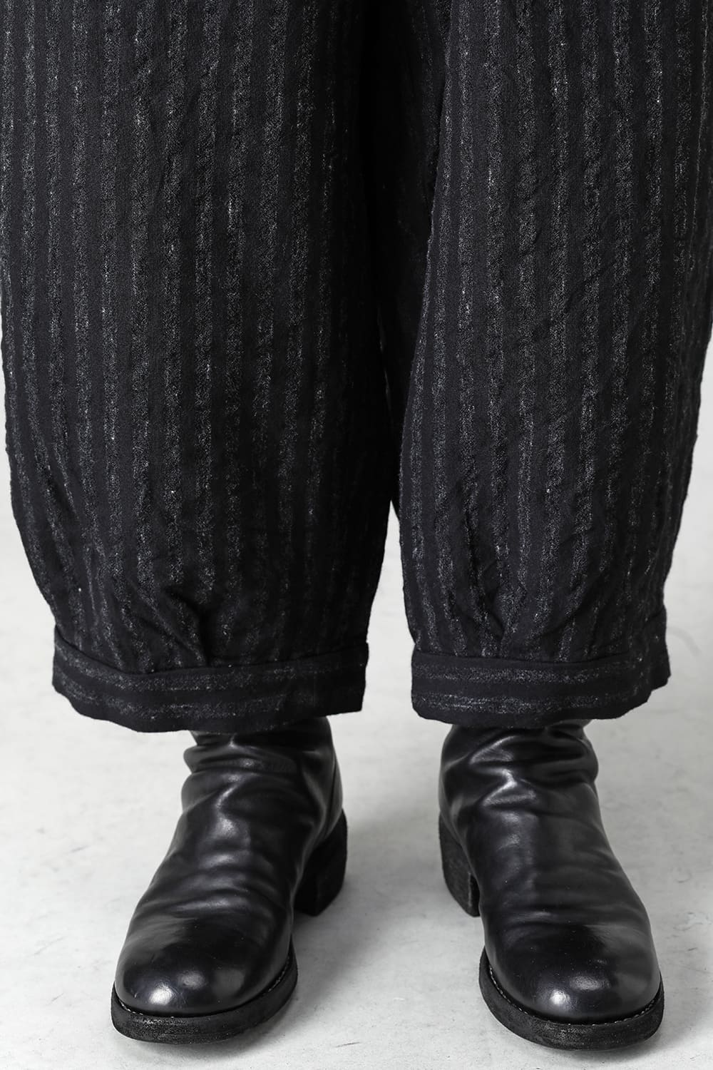 Tucked x 2 Trousers - Blurred Stripe