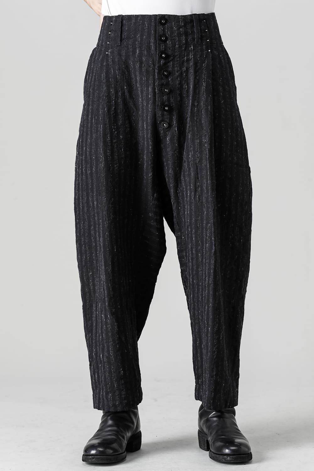 リメーク＆リサイズ コンストラクテッド トラウザーズ - ブラード