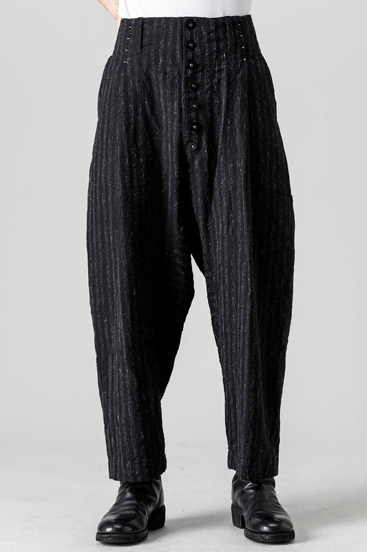 リメーク＆リサイズ コンストラクテッド トラウザーズ - ブラード