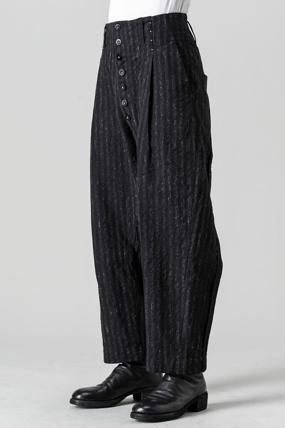 リメーク＆リサイズ コンストラクテッド トラウザーズ - ブラード