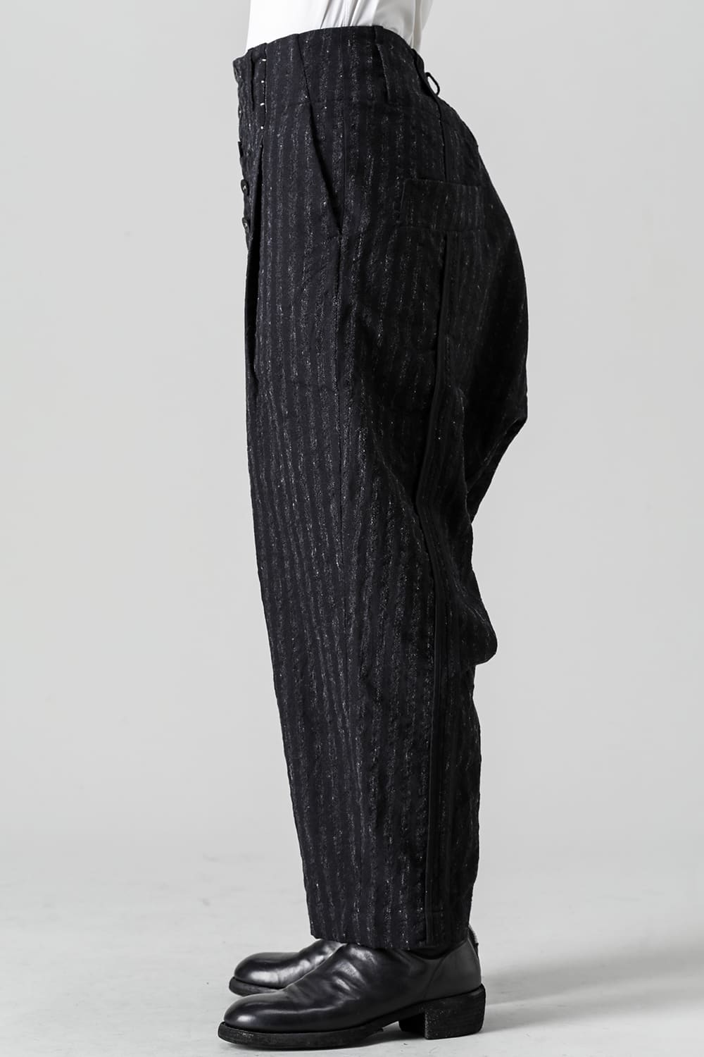 リメーク＆リサイズ コンストラクテッド トラウザーズ - ブラード