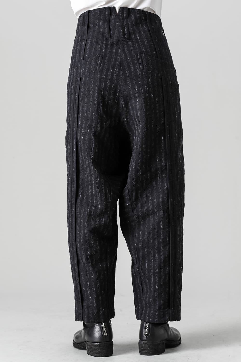 リメーク＆リサイズ コンストラクテッド トラウザーズ - ブラード