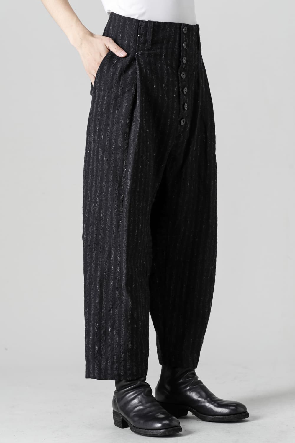 リメーク＆リサイズ コンストラクテッド トラウザーズ - ブラード