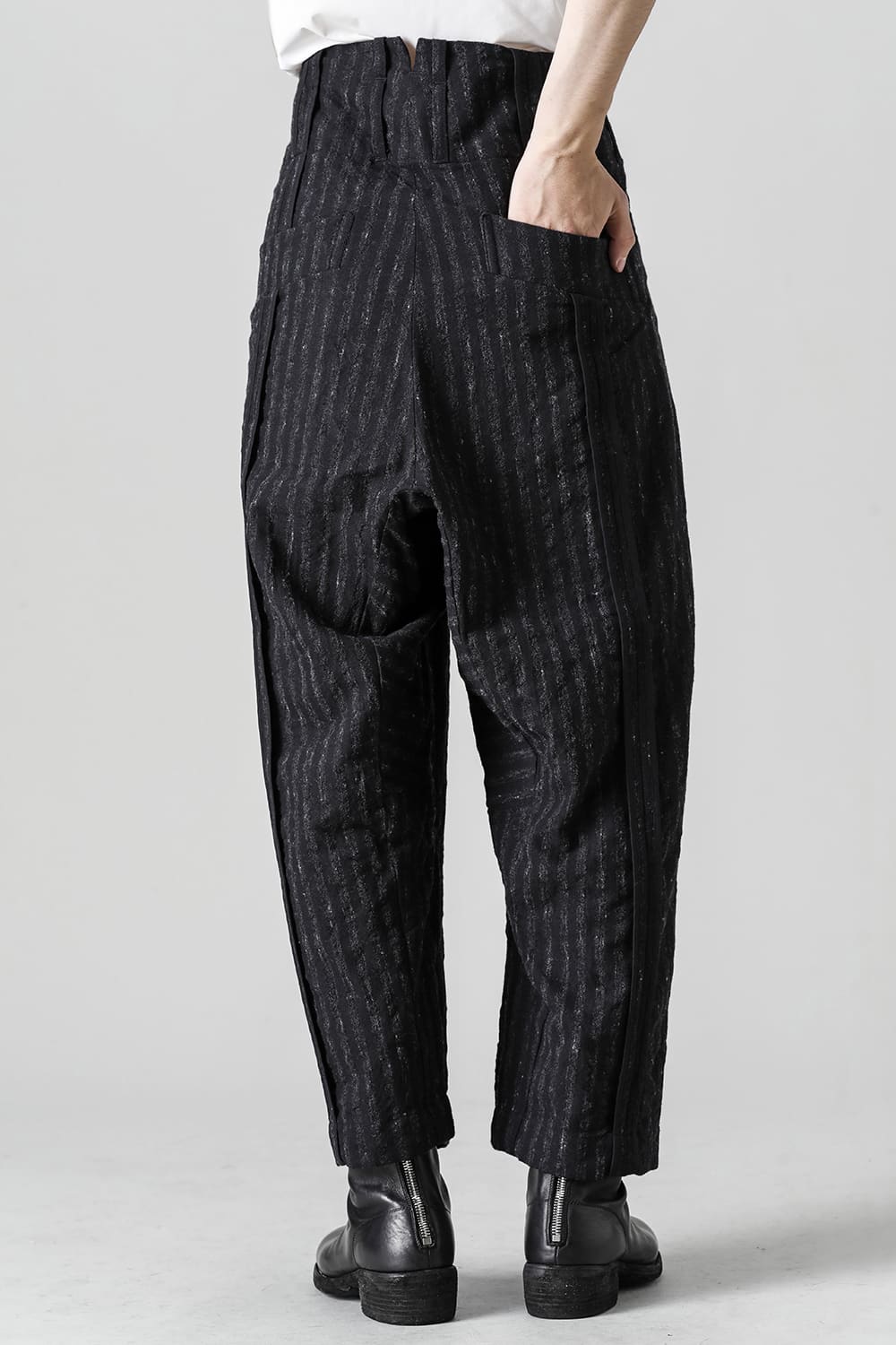 リメーク＆リサイズ コンストラクテッド トラウザーズ - ブラード