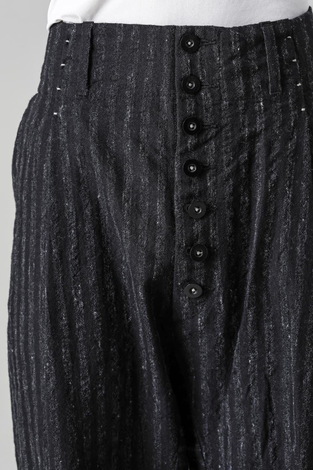 リメーク＆リサイズ コンストラクテッド トラウザーズ - ブラード