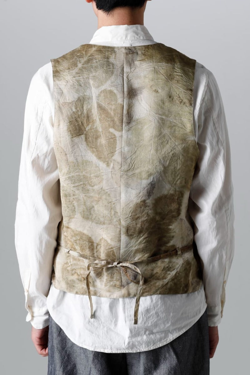 3B gilet (Leaf Print)