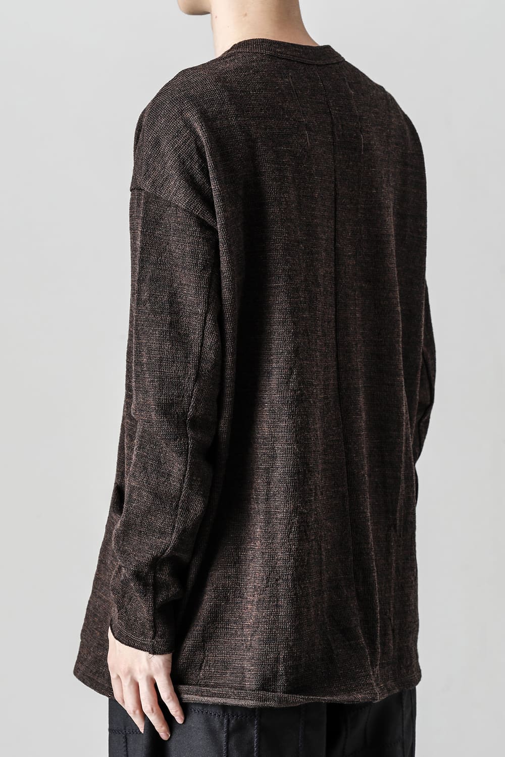 Side Pocket Wide Body Pullover Shadow