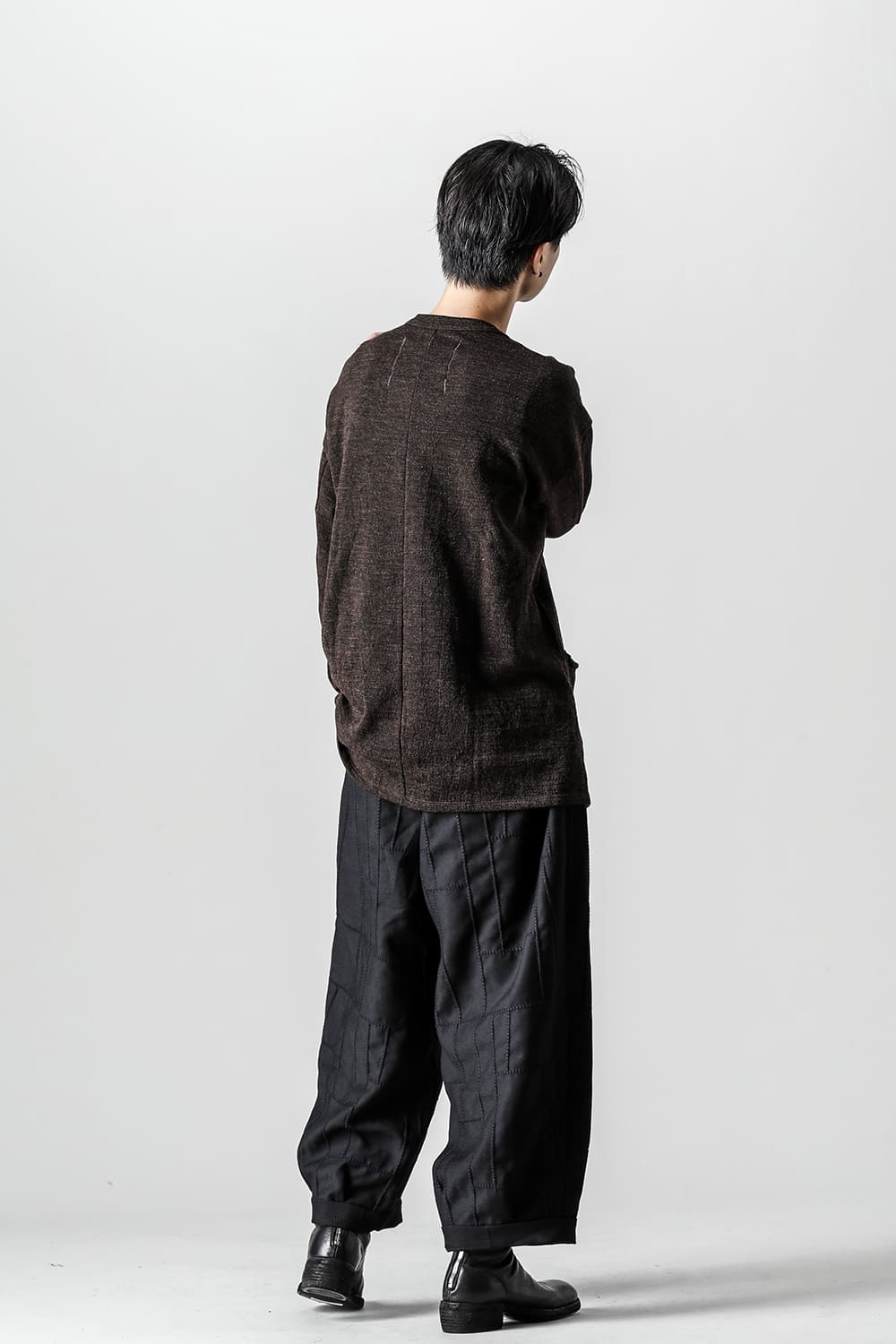 Side Pocket Wide Body Pullover Shadow