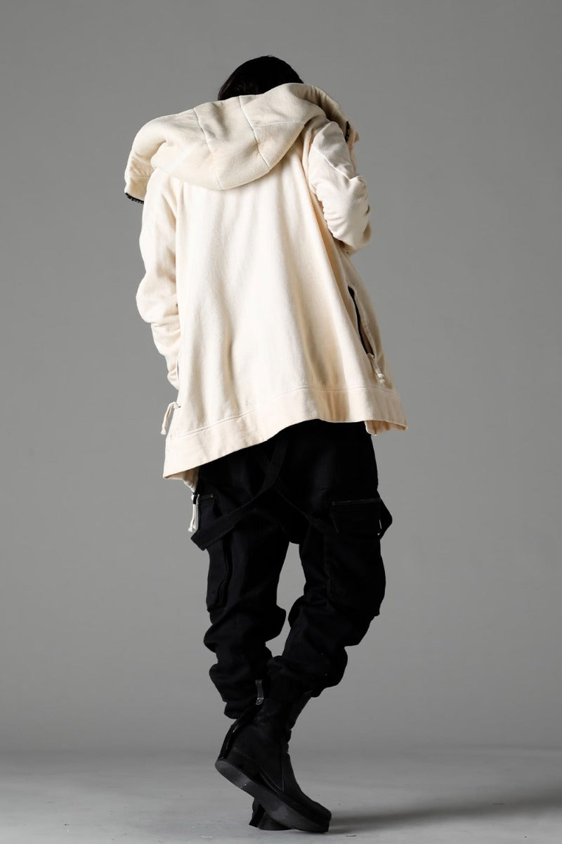 Hyper Stretch Cotton Denim Cargo Overalls  Black