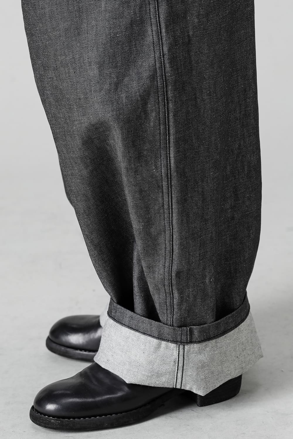 Crotch Over-All - 10oz Black Denim