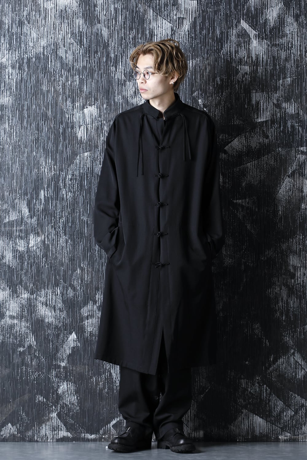 Double gauze Wrinkle gabardine China dress