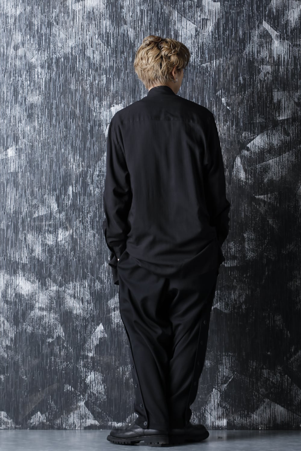 Left Double tencel Blouse