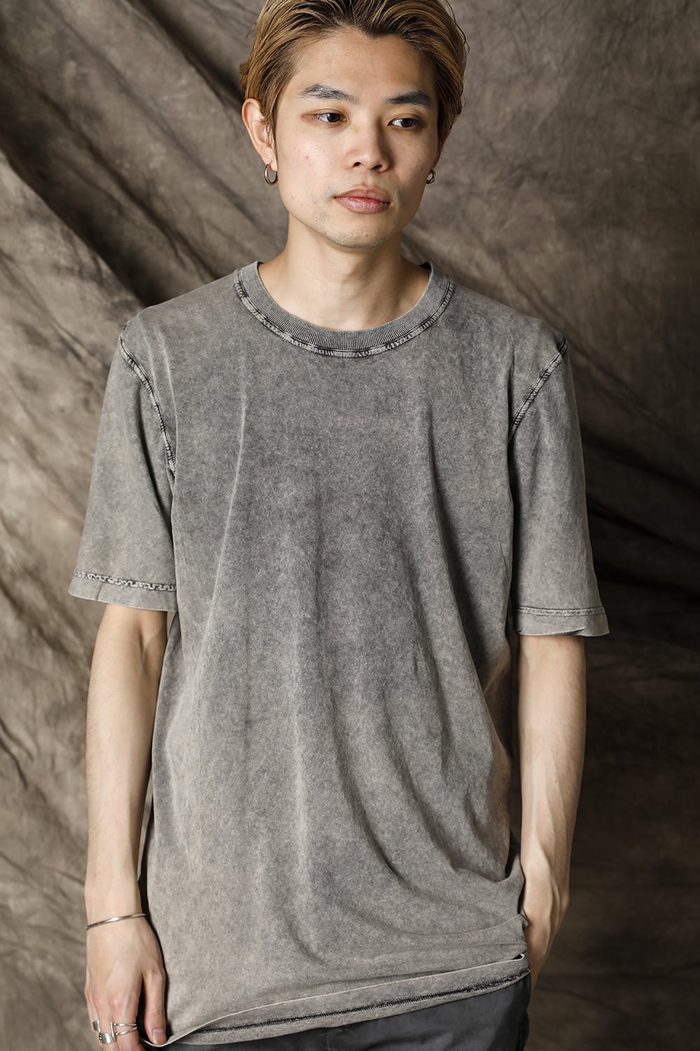 TS5 BASIC T-SHIRT - Acid Gray