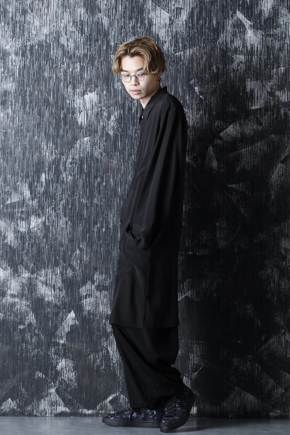 Double silk Out parts Blouse