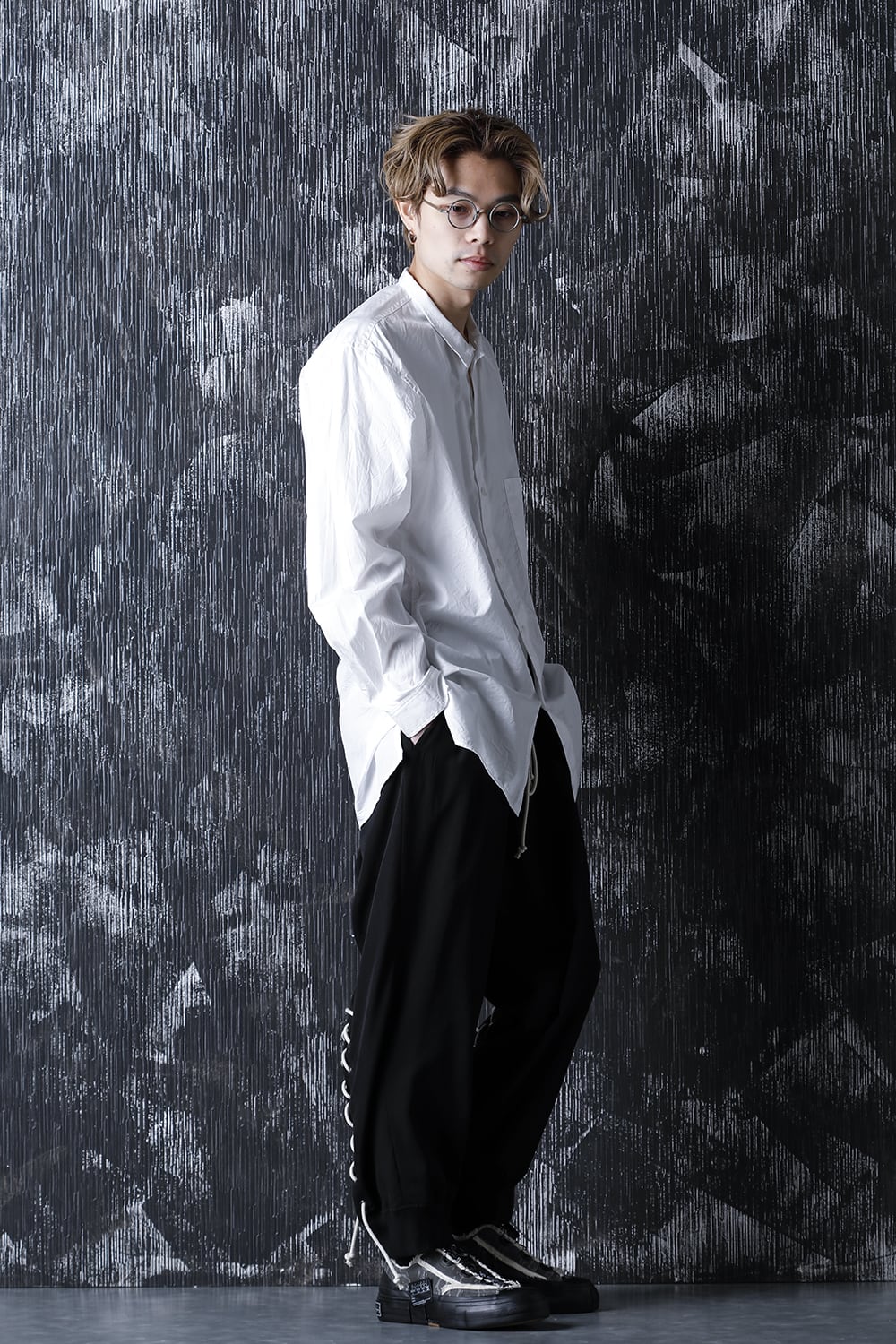 Double String opening Lace up Pants