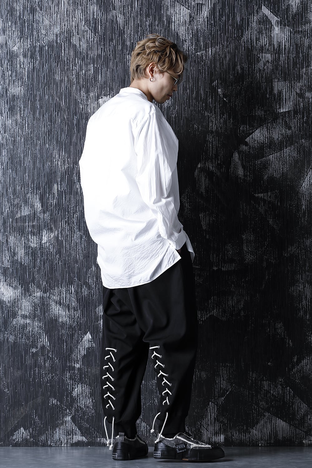 Double String opening Lace up Pants