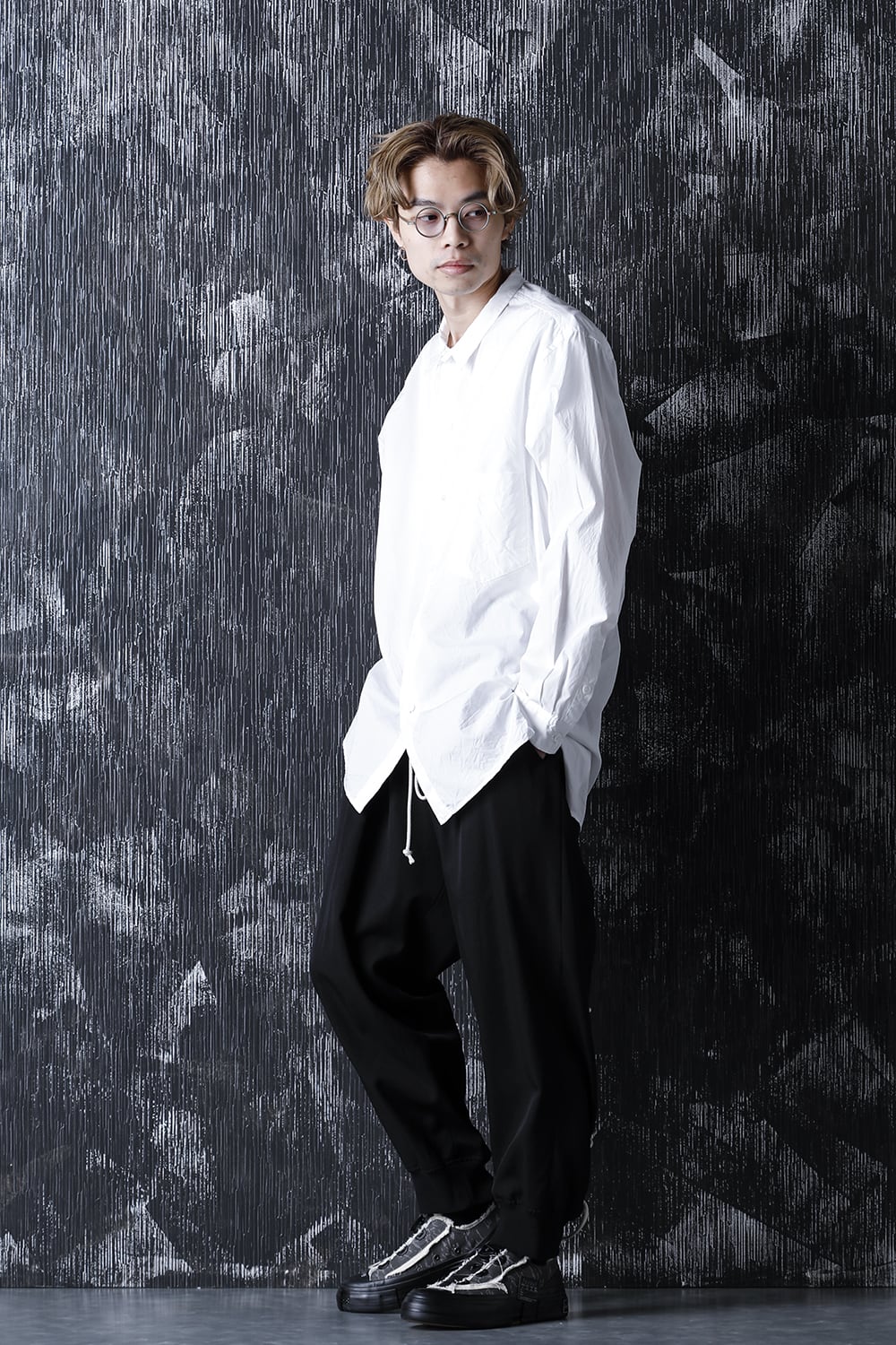 Double String opening Lace up Pants