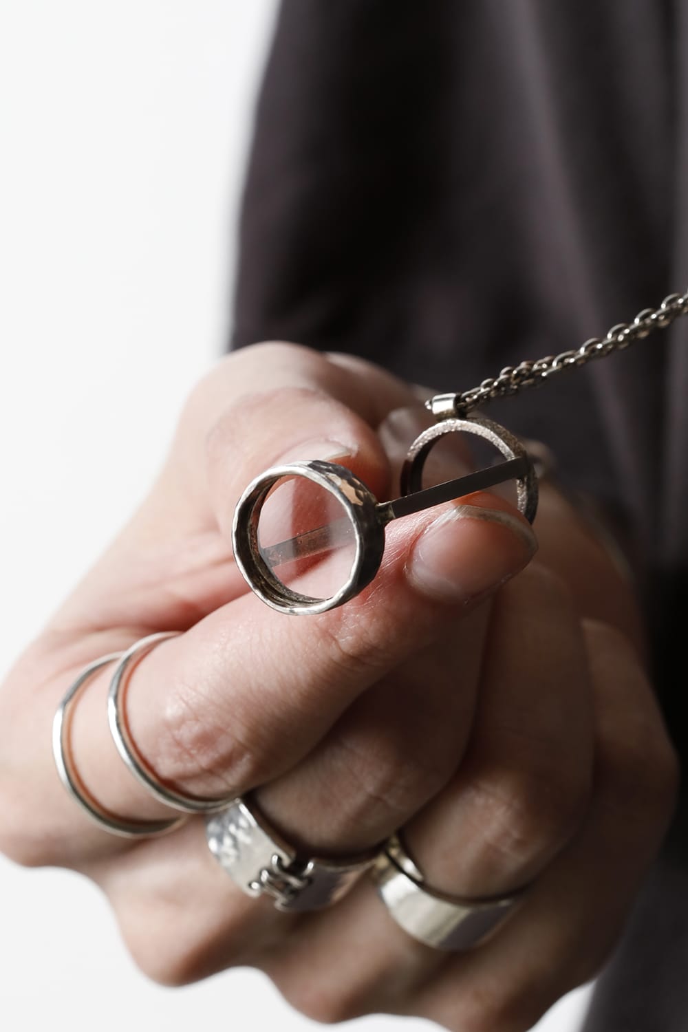 Glass Rupe necklace Ver.2 - io-03-093