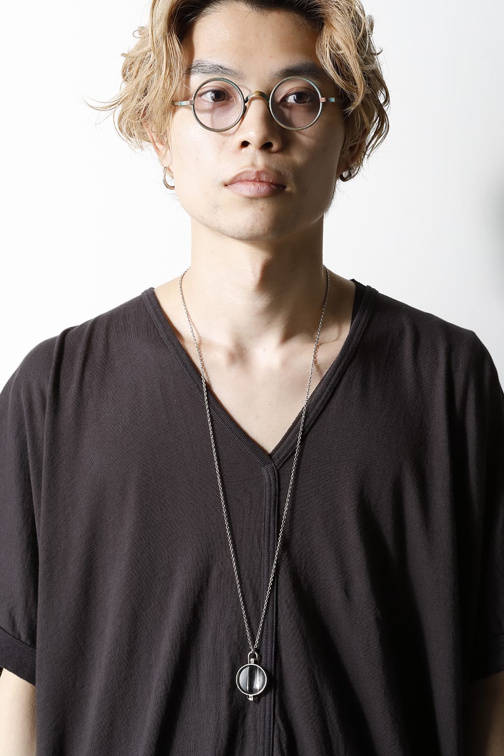 Glass Rupe necklace Ver.1 - io-03-090