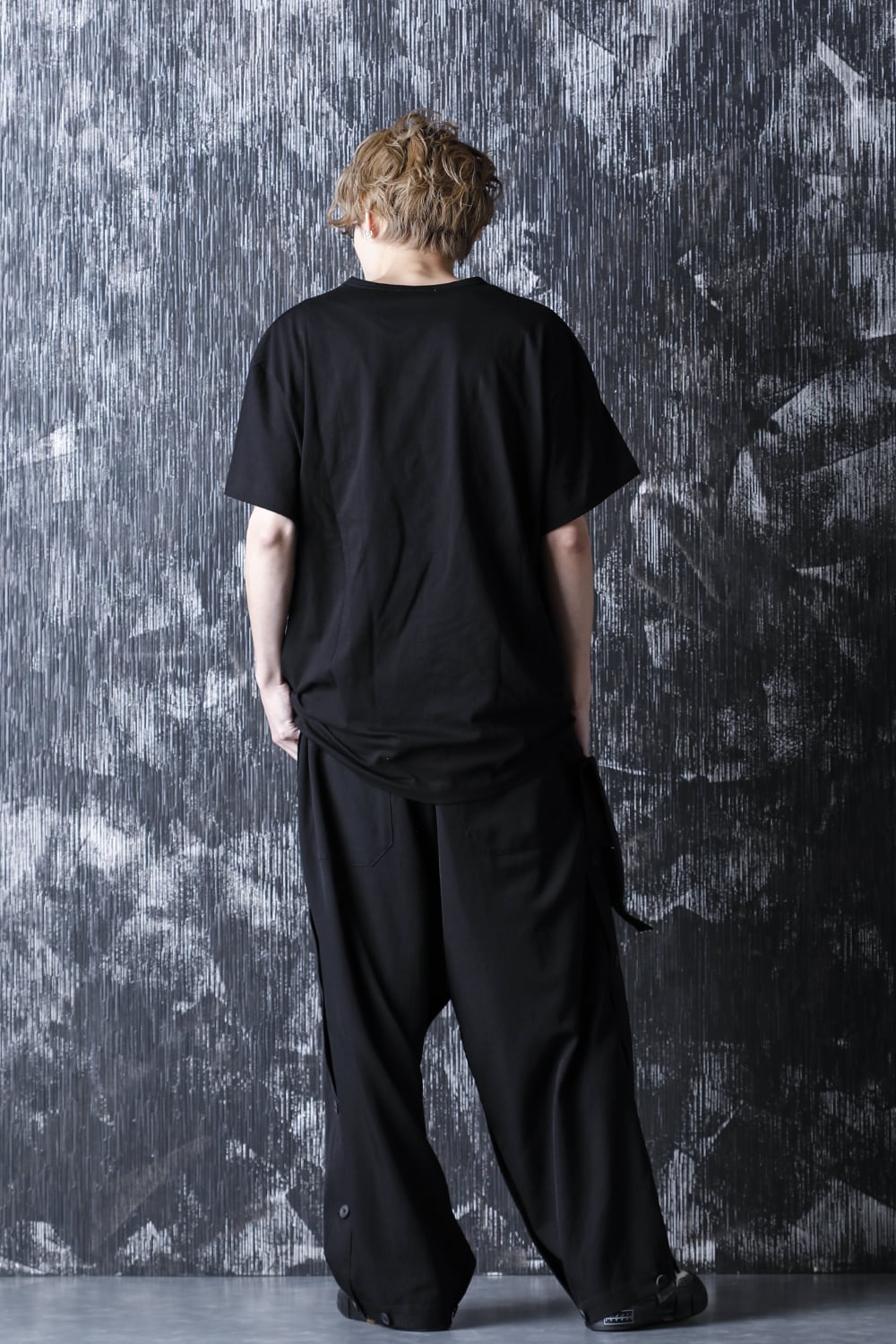 Round neck Half sleeve T-Shirt Black