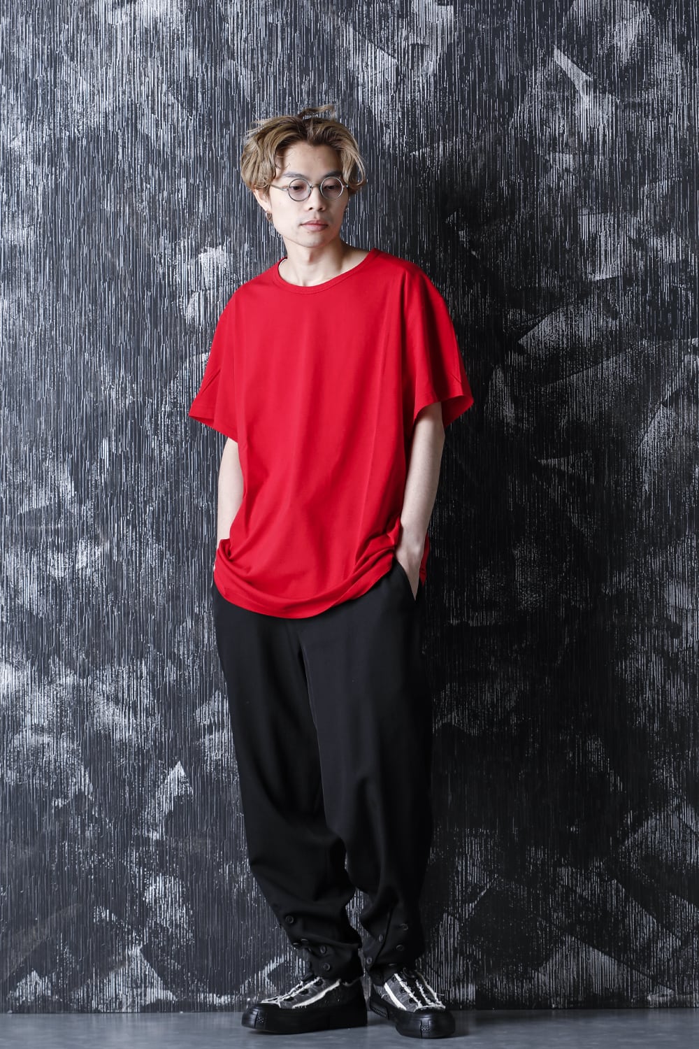 Round neck Half sleeve T-Shirt Red