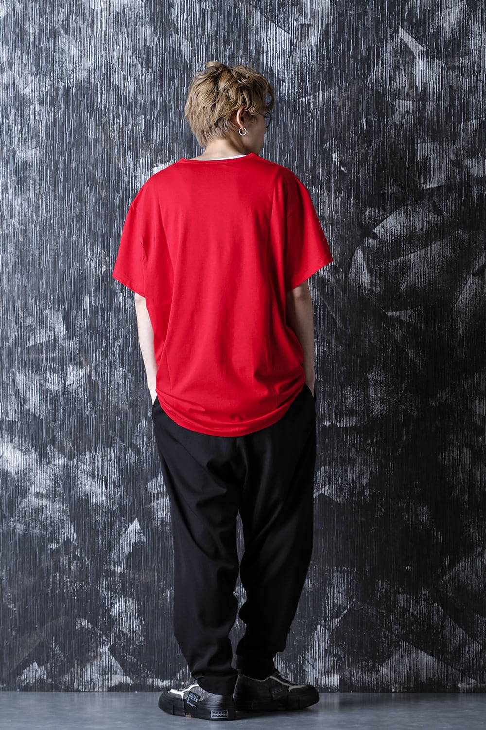 Round neck Half sleeve T-Shirt Red