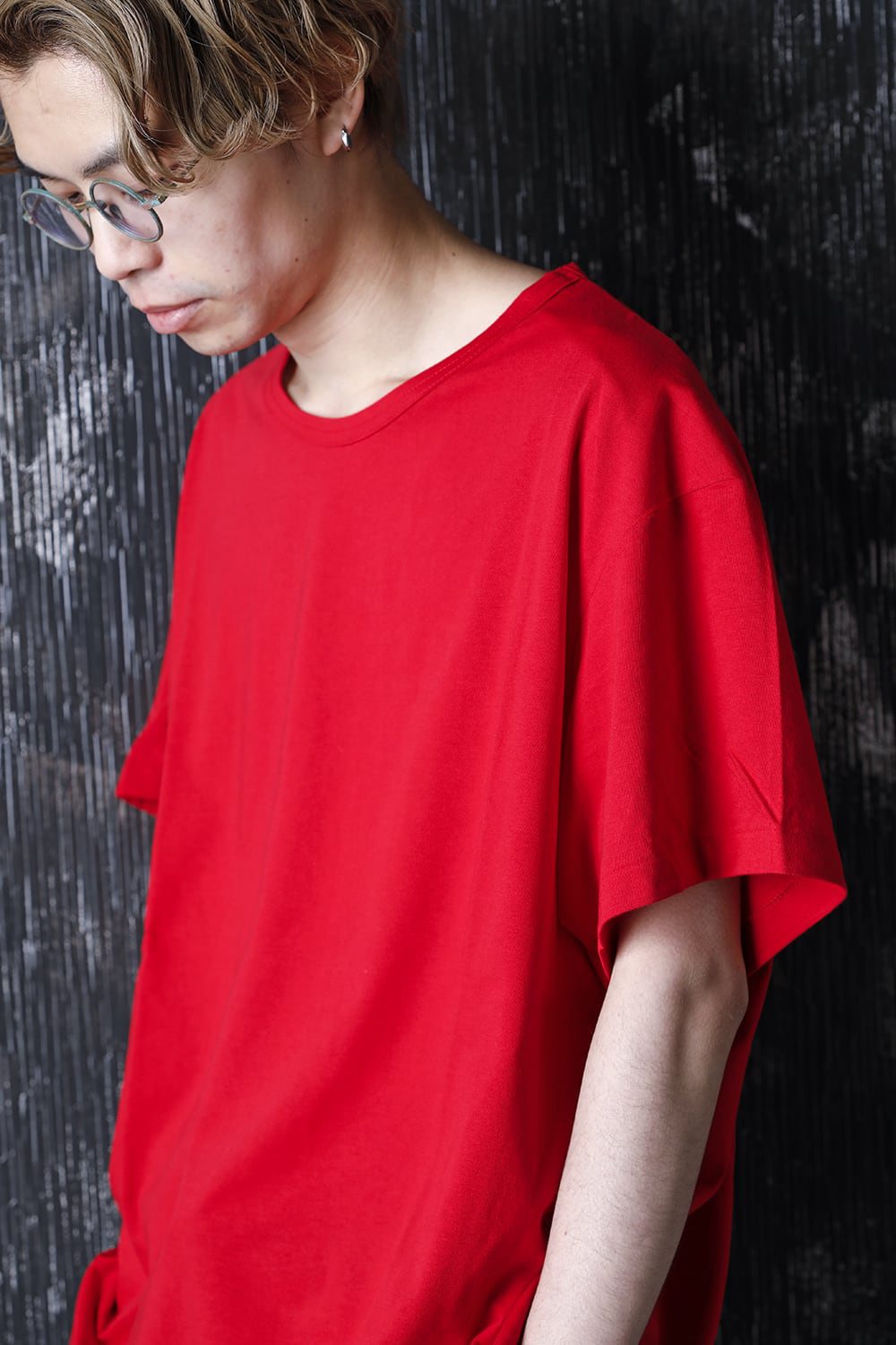 Round neck Half sleeve T-Shirt Red