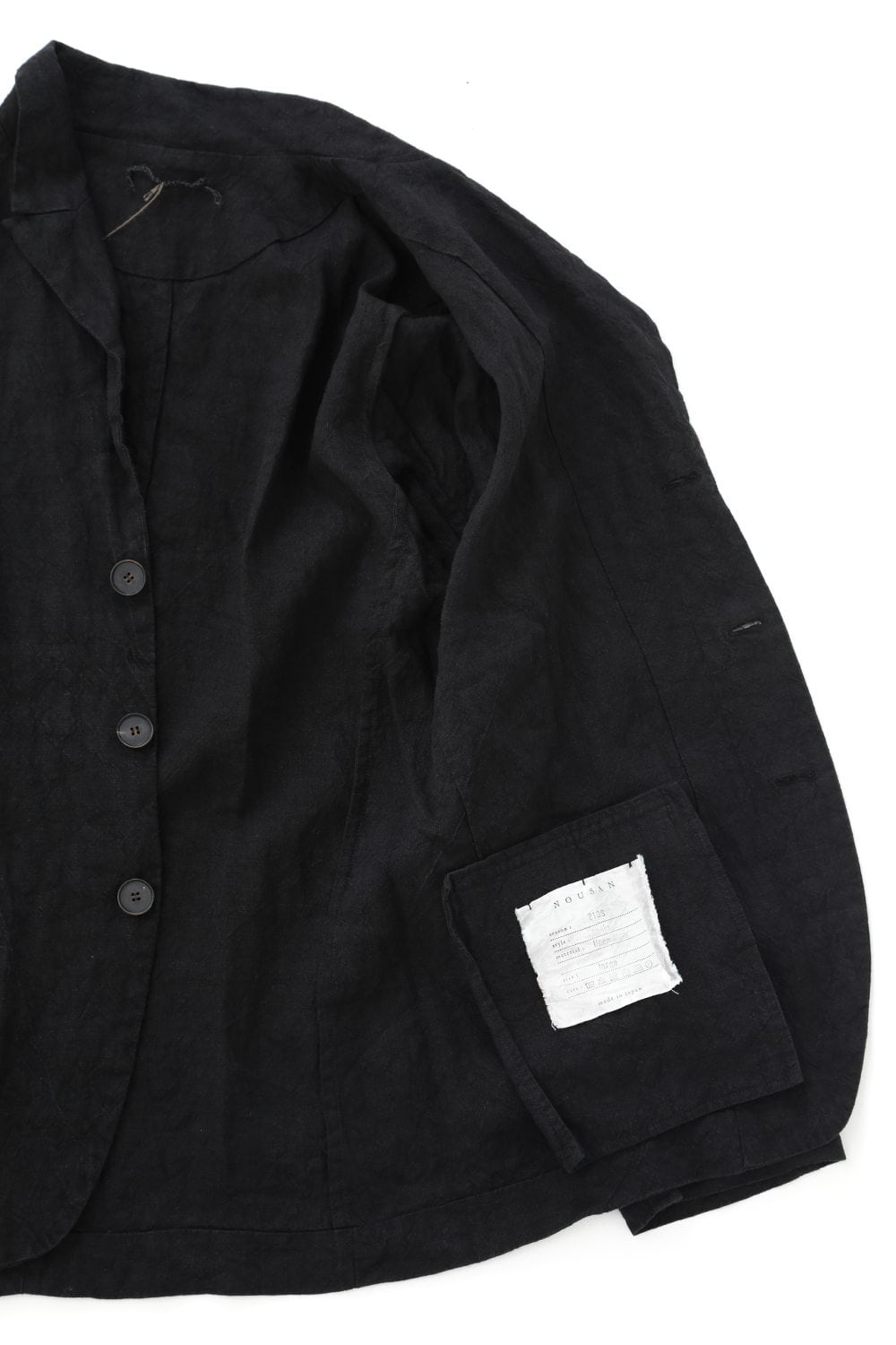 Artist Linen 3B Peaked Lapel Jacket 