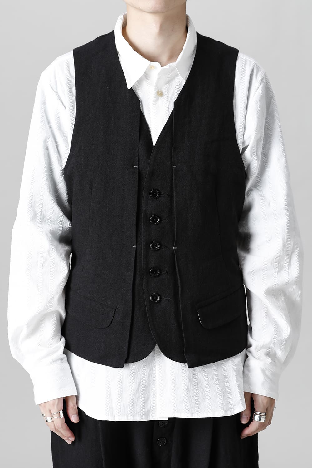 REVOLT Wool Linen Vest