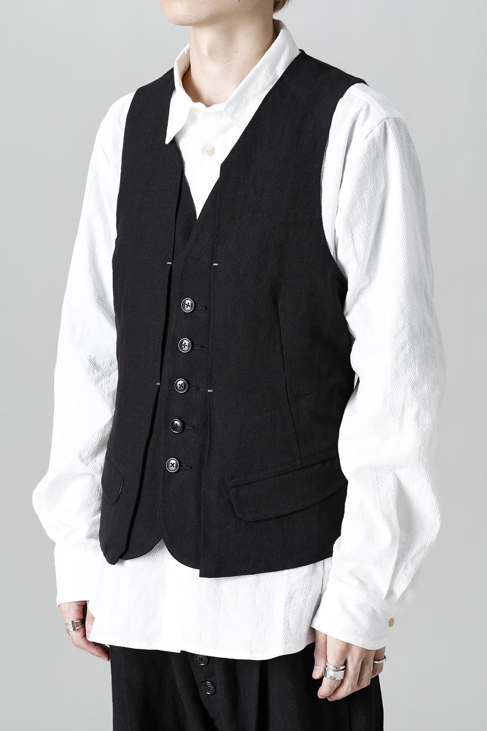 REVOLT Wool Linen Vest