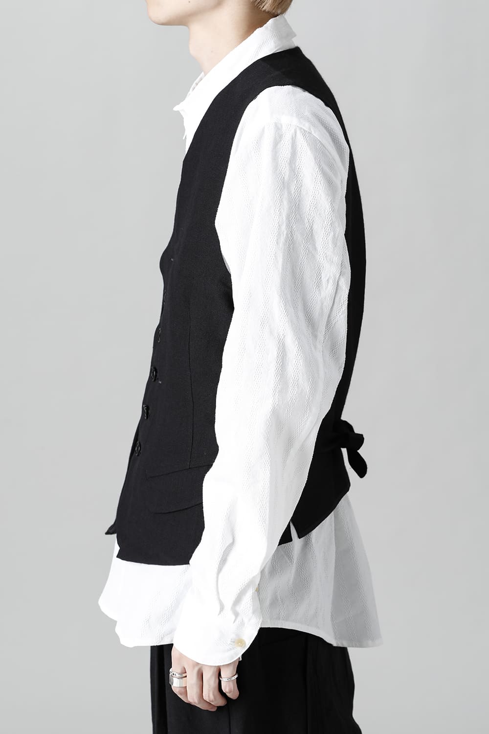 REVOLT Wool Linen Vest