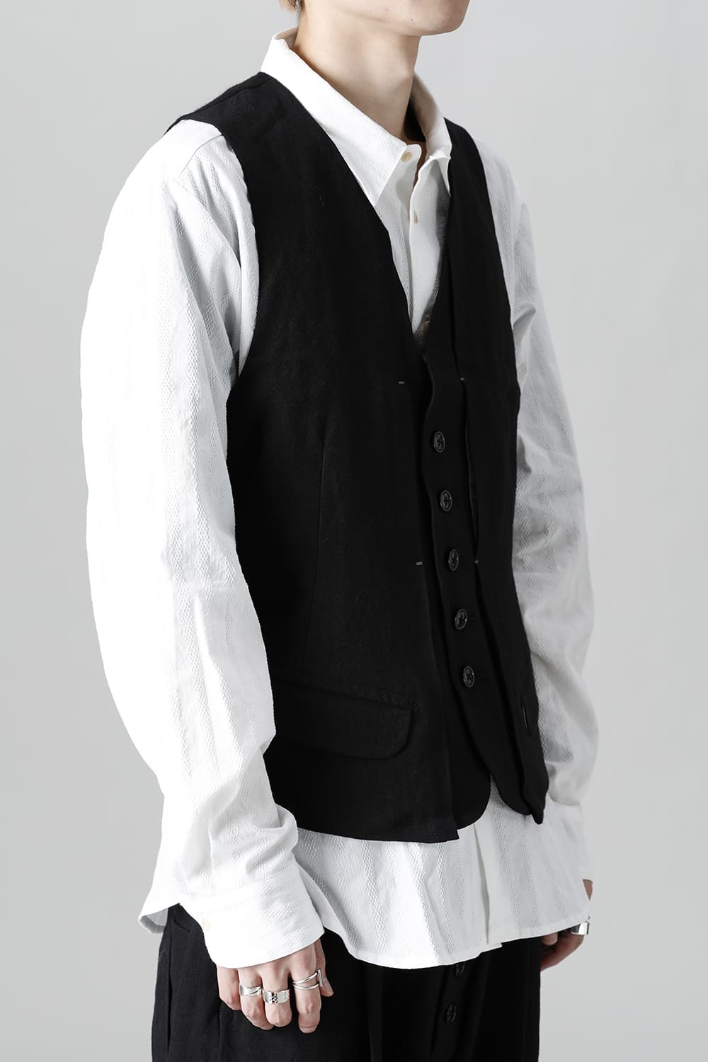 REVOLT Wool Linen Vest