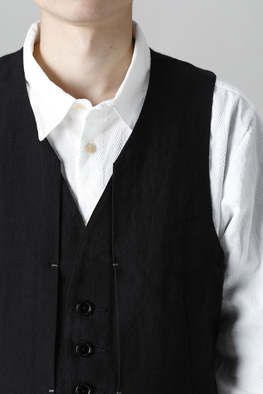 REVOLT Wool Linen Vest