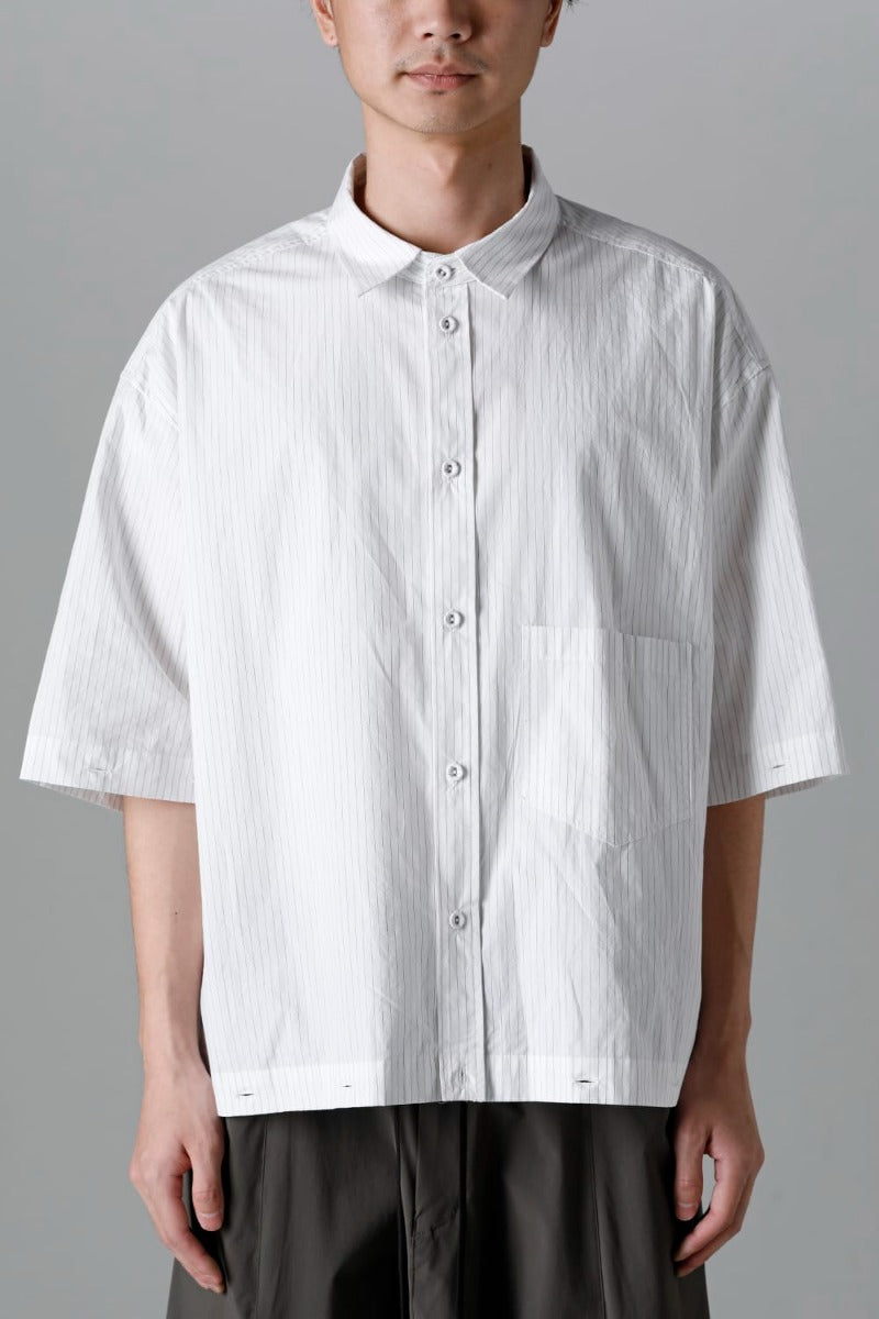 Stripe Detachable Shirt