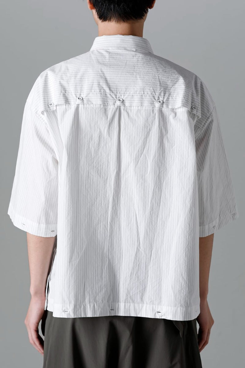 Stripe Detachable Shirt