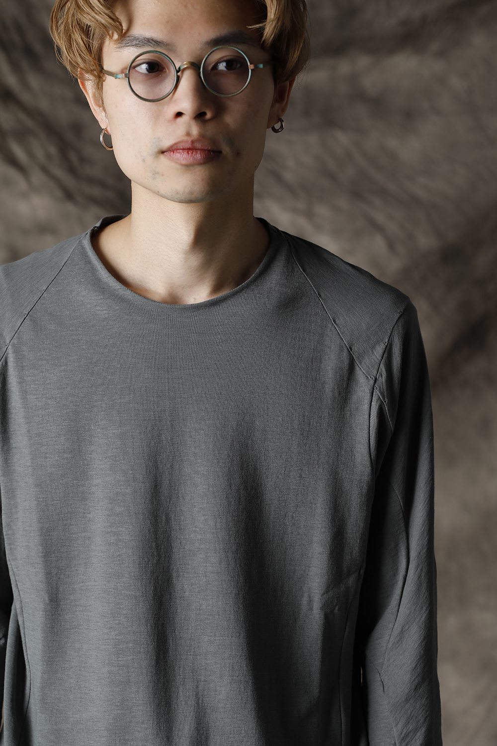 ロング スリーブ ライト ジャージー ダークミント