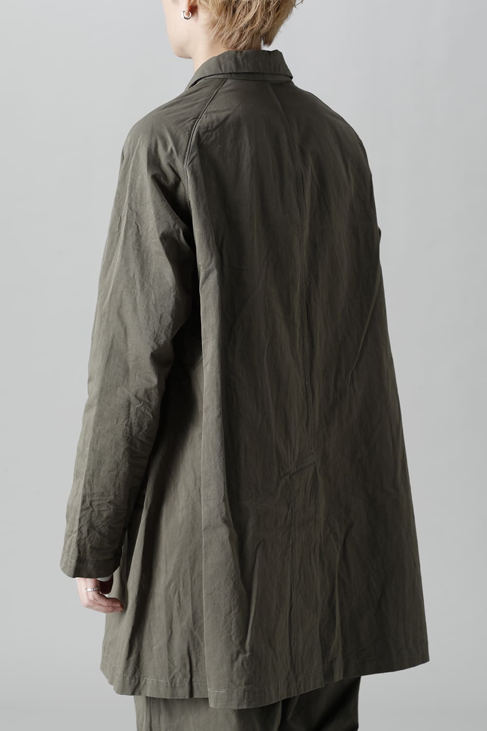 CUT-CHRONO Middle Coat  Olive