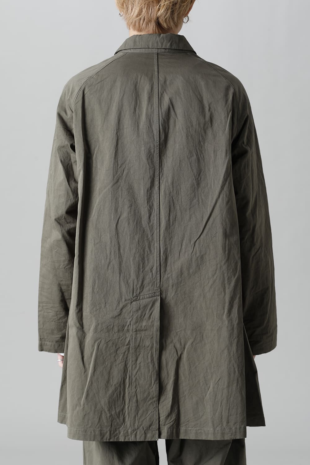 CUT-CHRONO Middle Coat  Olive