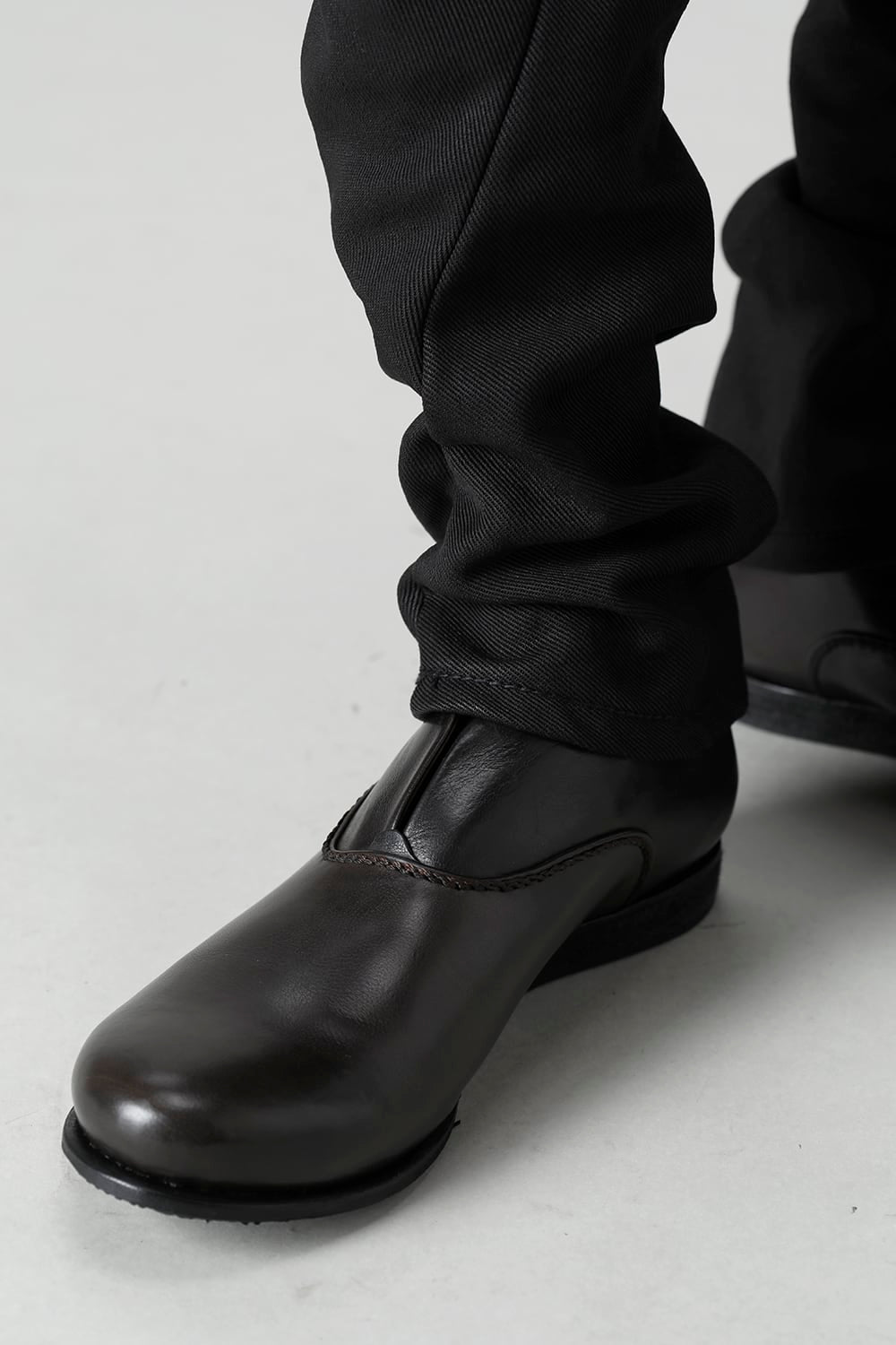 Shoes Baby buffalo leather Charcoal