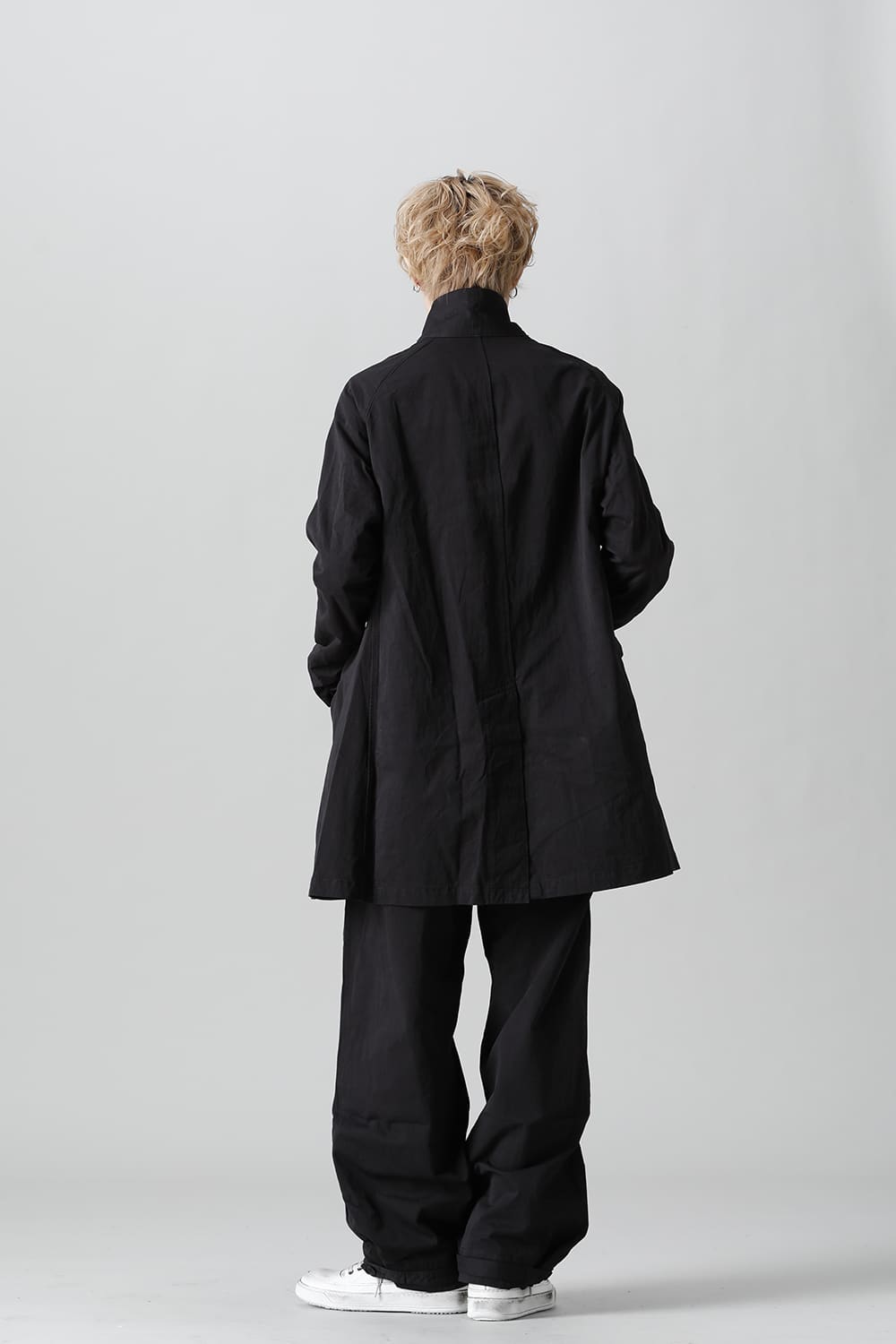 CUT-CHRONO Middle Coat  Black