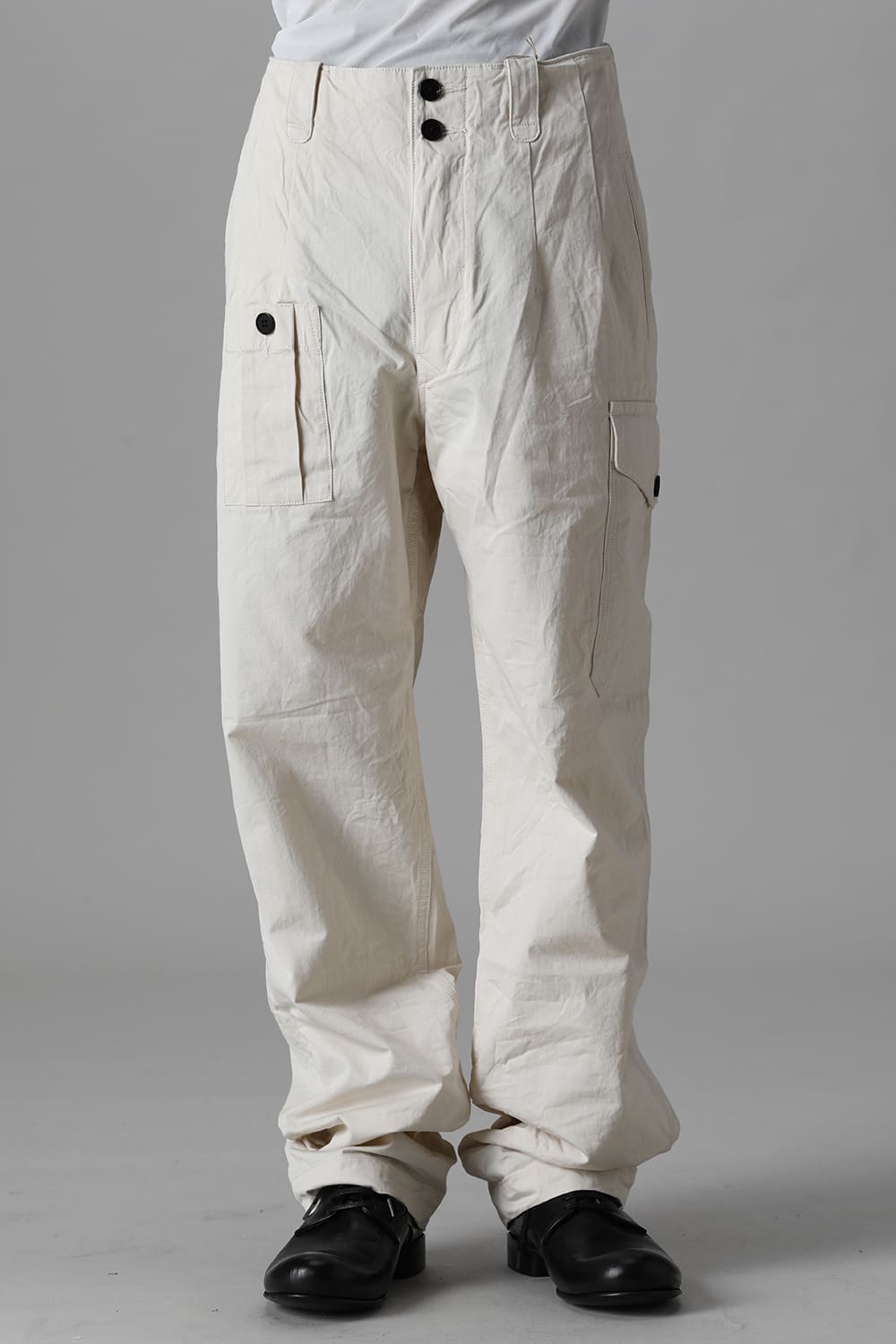 1960 (C-Twill) Cargo Pants  Ecru