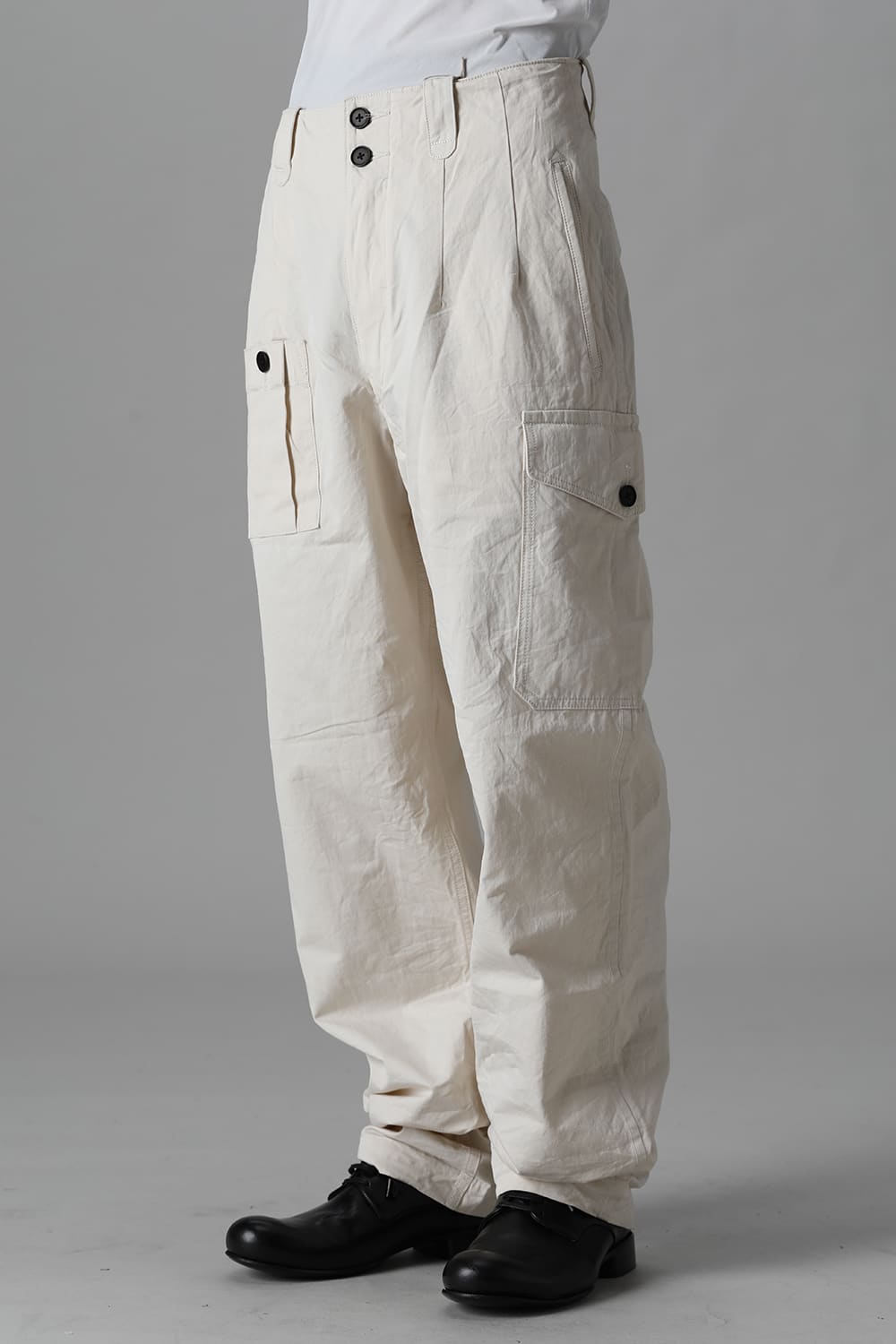 1960 (C-Twill) Cargo Pants  Ecru