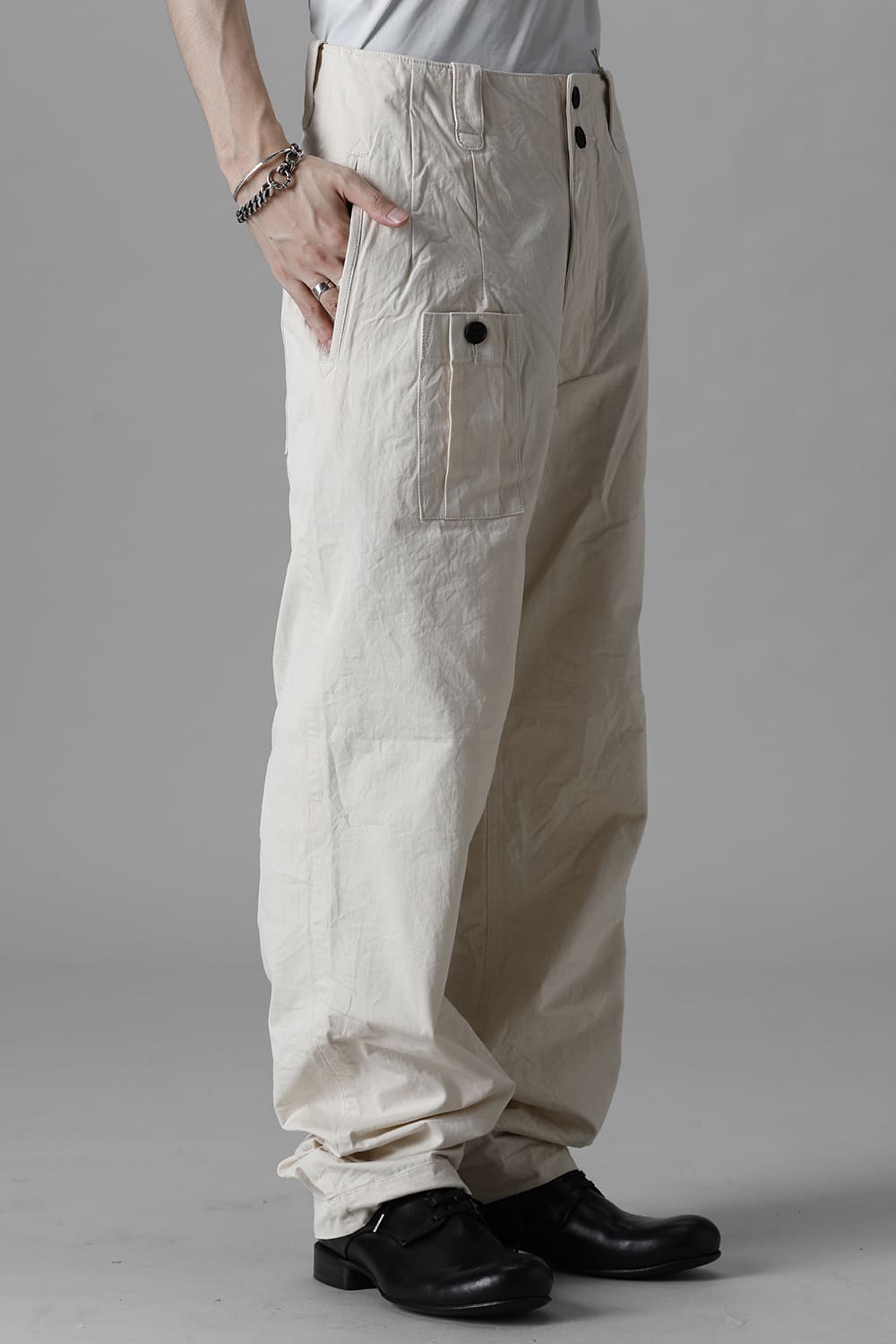 1960 (C-Twill) Cargo Pants  Ecru