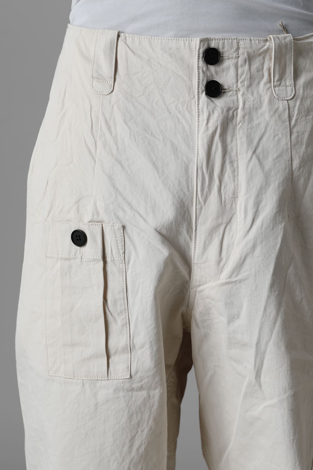 1960 (C-Twill) Cargo Pants  Ecru