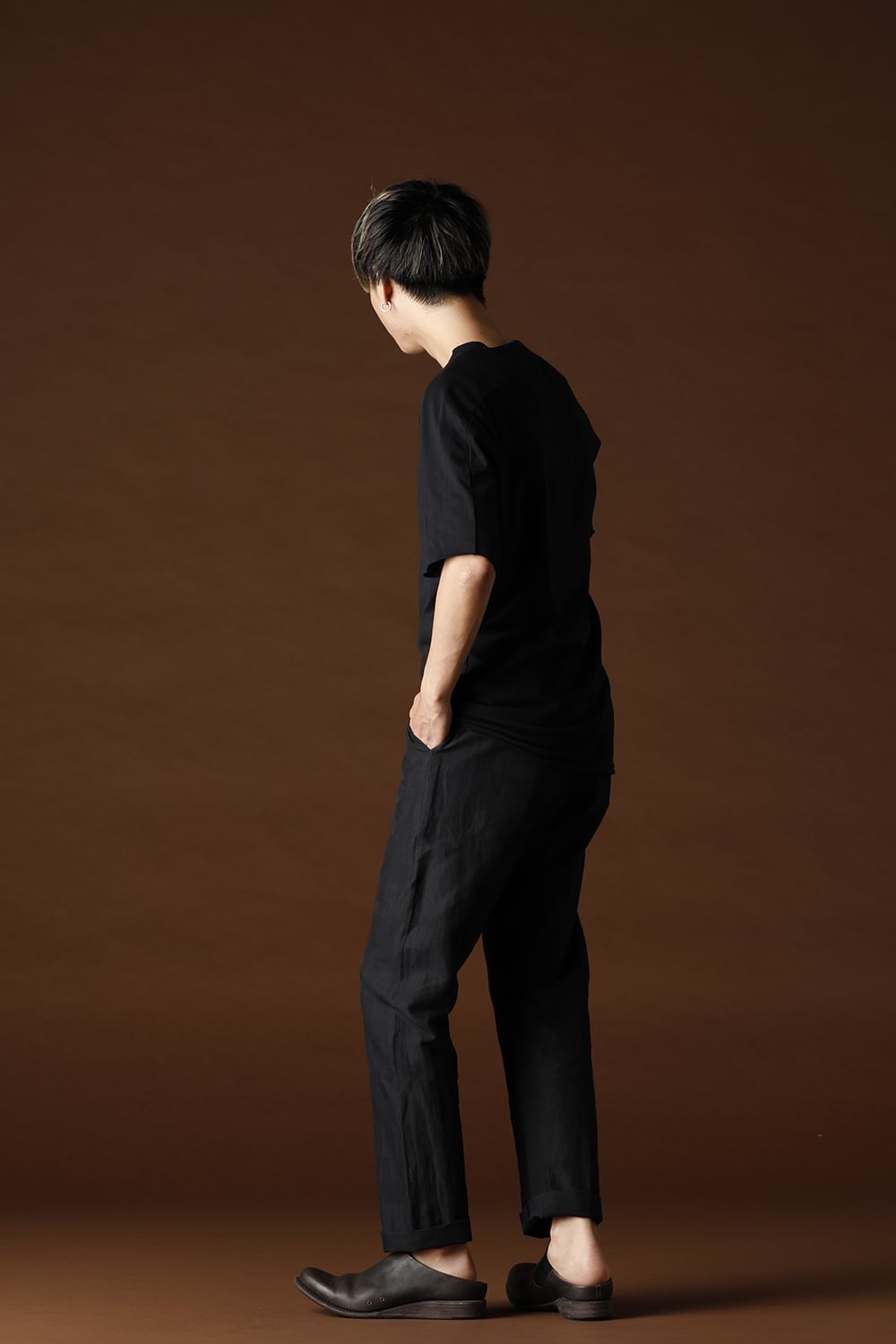 Light Cotton Soft Jersey T-Shirts Black