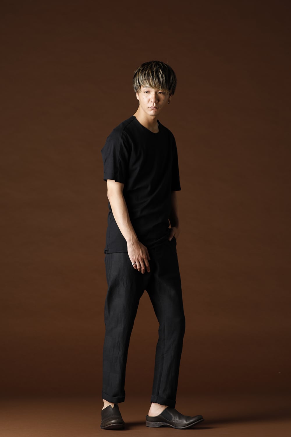 Light Cotton Soft Jersey T-Shirts Black