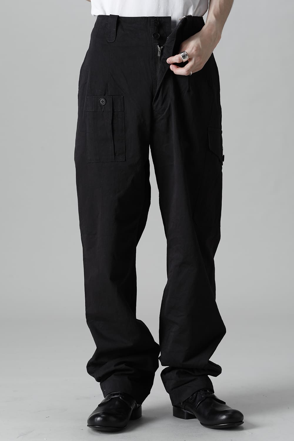 1960 (C-Twill) Cargo Pants  Black