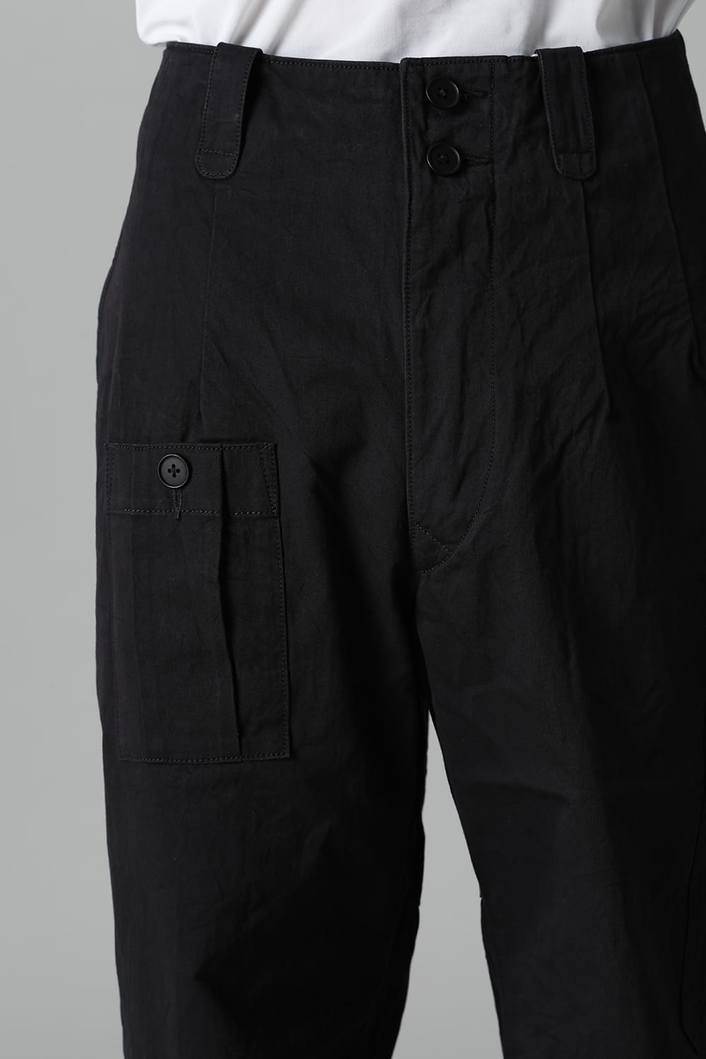 1960 (C-Twill) Cargo Pants  Black